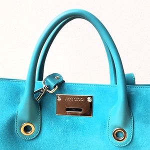 Jimmy Choo Riley Handbag (Suede)